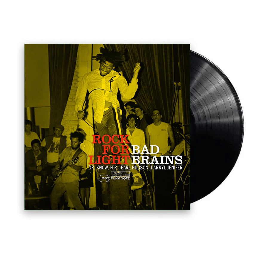 美品LP　BAD BRAINS/ROCK FOR LIGHT ハードコア　レゲエ Rock For Light (Punk Note Edition) LP – Bad Brains Records
